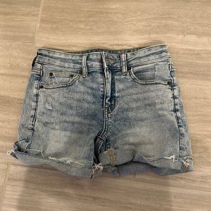 Midi Jean Shorts